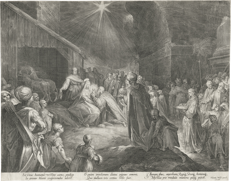 Lot 5160, Auction  125, Muller, Jan Harmensz., Die Anbetung der Könige