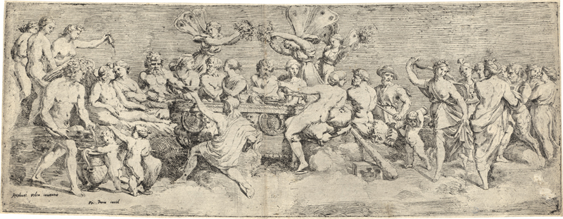 Lot 5176, Auction  125, Perrier, François, Die Hochzeit von Amor und Psyche