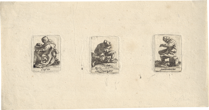 Lot 5216, Auction  125, Saftleven, Herman, Gorttentelder; Liefde; Luisseuanger