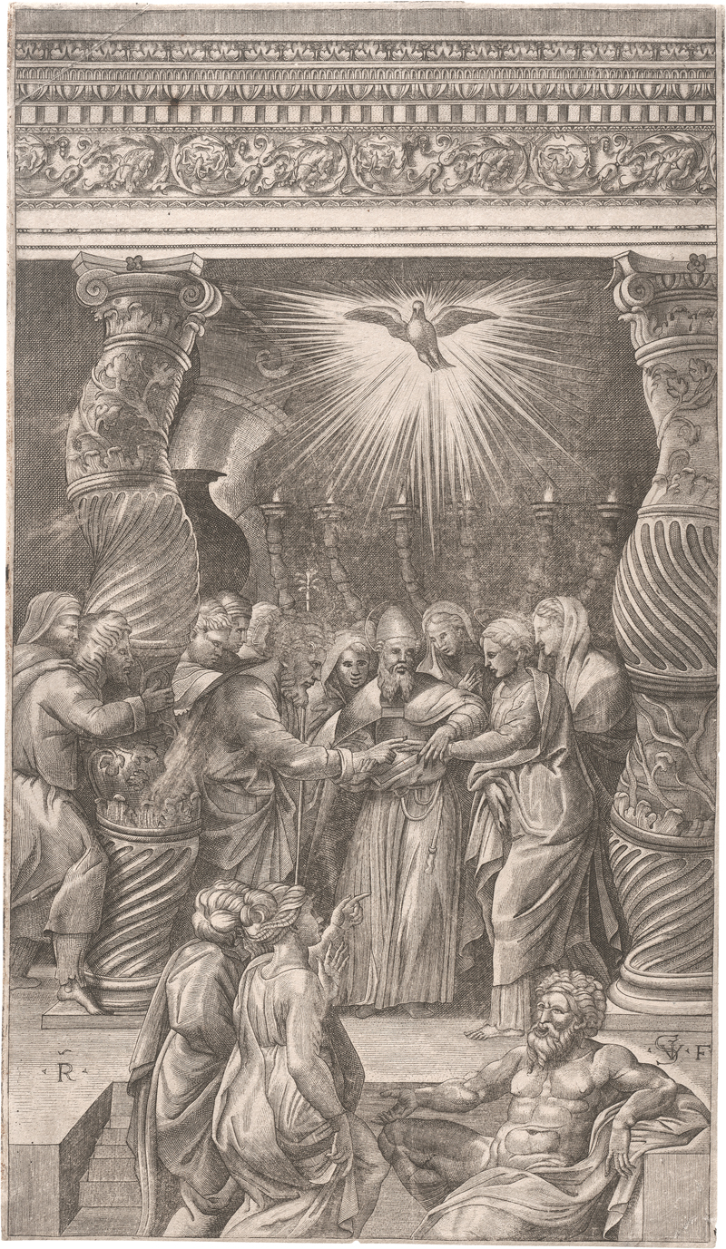 Lot 5218, Auction  125, Sanuto, Giulio, Verlobung Mariens