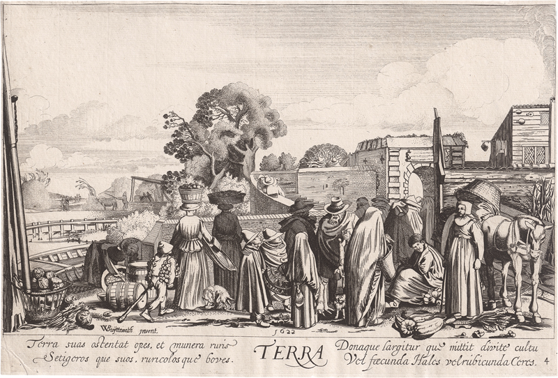 Lot 5230, Auction  125, Velde II, Jan van de, Die vier Elemente