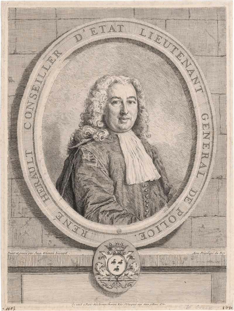 Lot 5289, Auction  125, Liotard, Jean Étienne, Bildnis René Héraults