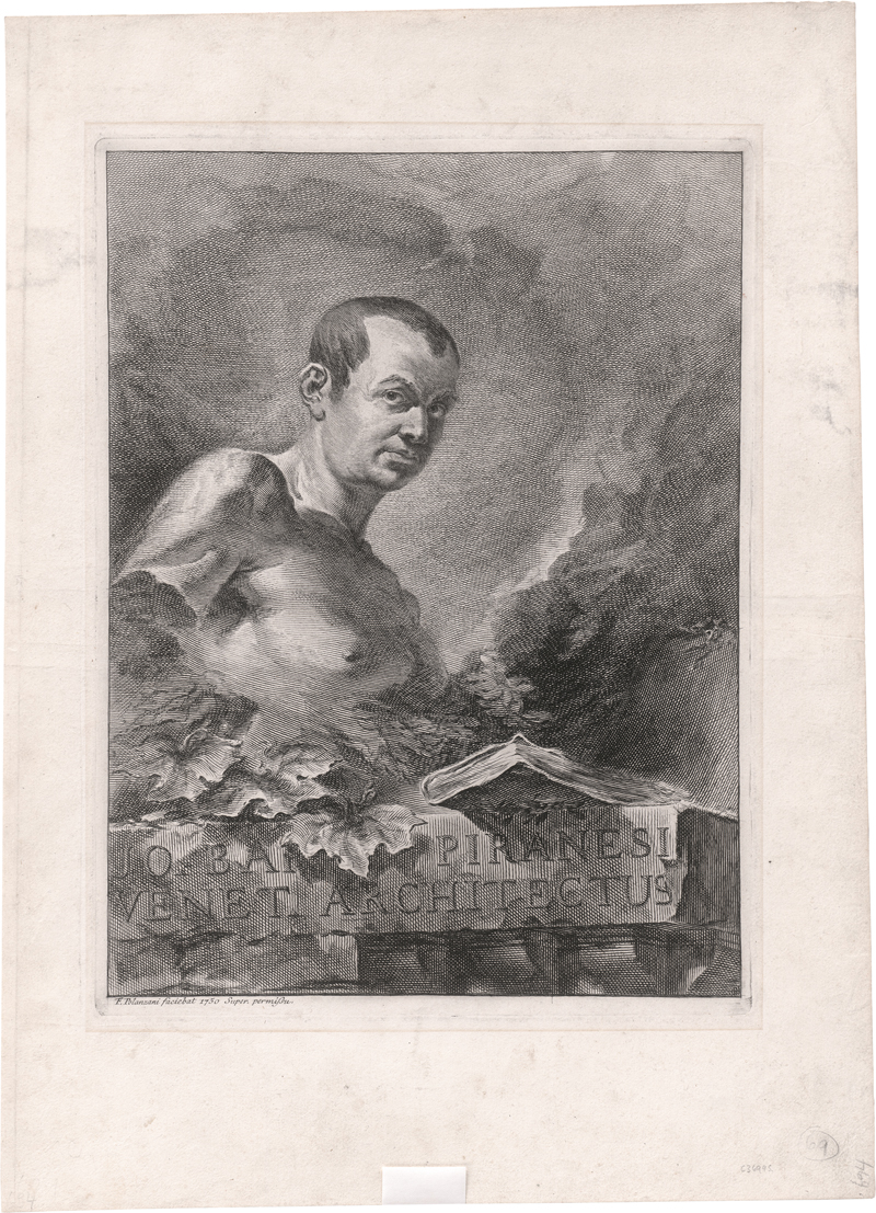 Lot 5312, Auction  125, Polanzani, Francesco, Bildnis Giovanni Battista Piranesi