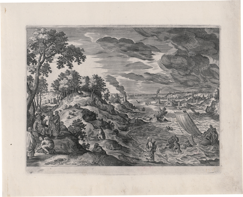 Lot 5490, Auction  125, Bol, Hans - nach, Landschaften mit biblischen Szenen