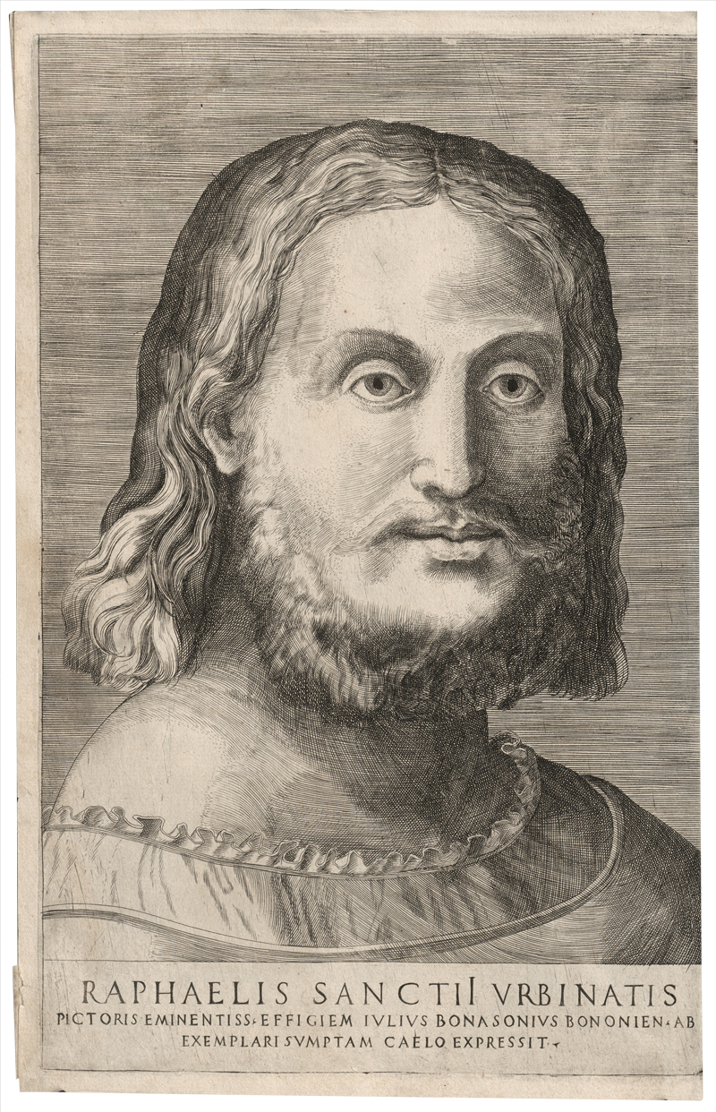 Lot 5494, Auction  125, Bonasone, Giulio, Bildnis des Raffael