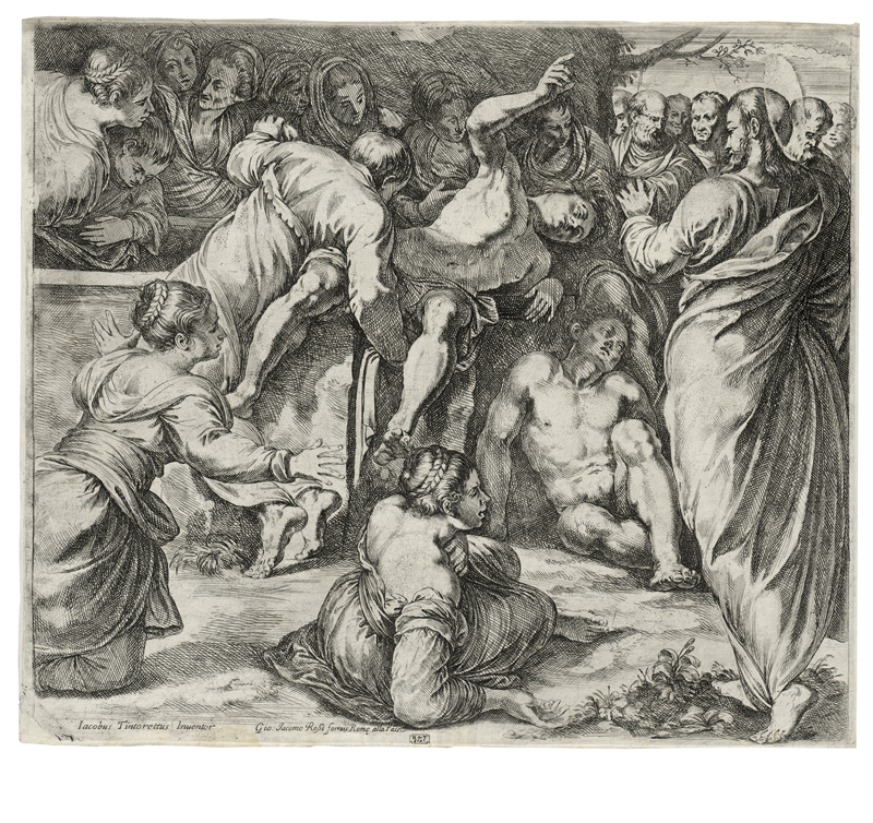 Lot 5513, Auction  125, Courtois, Guillaume, Die Auferweckung des Lazarus