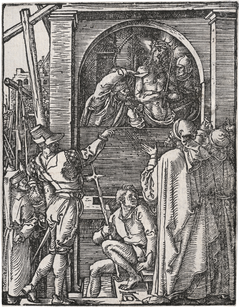 Lot 5539, Auction  125, Dürer, Albrecht, Die Fußwaschung; Schaustellung Christi