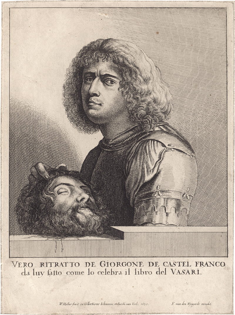 Lot 5594, Auction  125, Hollar, Wenzel, Bildnis Giorgione