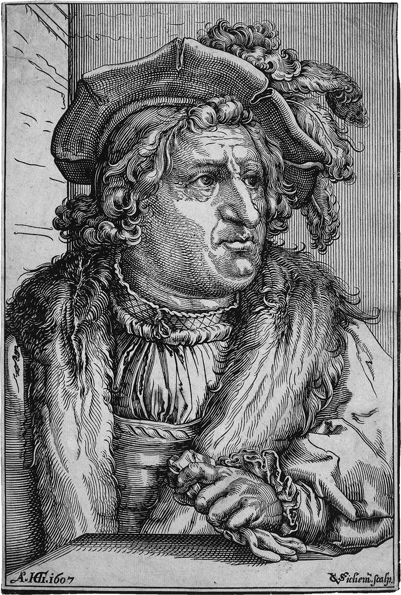 Lot 5697, Auction  125, Sichem I, Christoffel van, Phantasiebildnis eines Mannes mit Federbarett und Handschuh