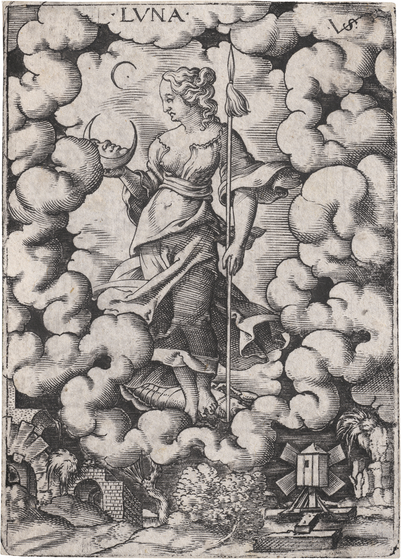 Lot 5698, Auction  125, Solis, Virgil, Die Sieben Planeten