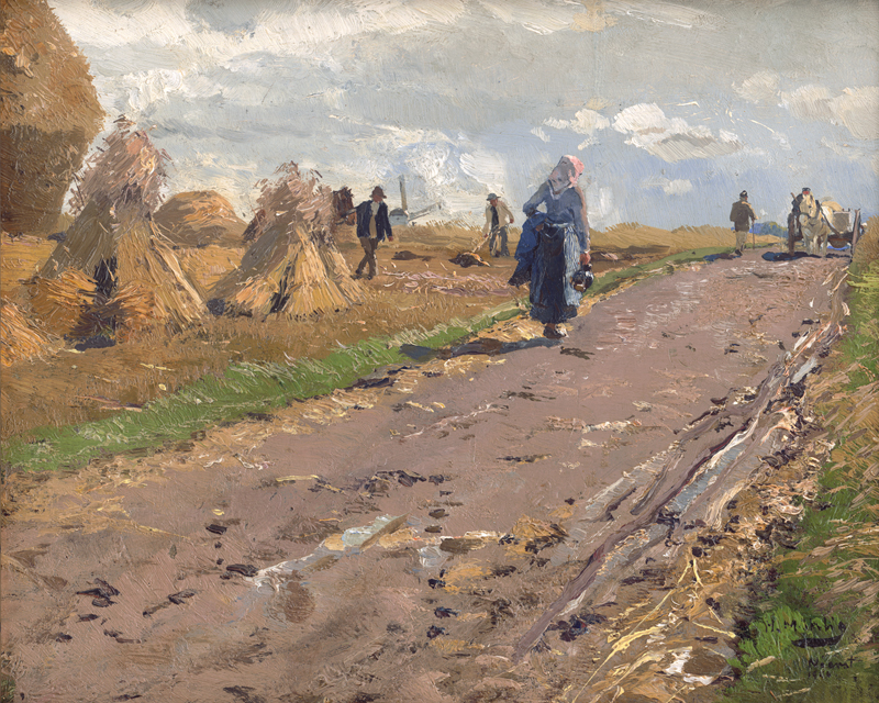 Lot 6154, Auction  125, Mühlig, Hugo, Heuernte in Nierst