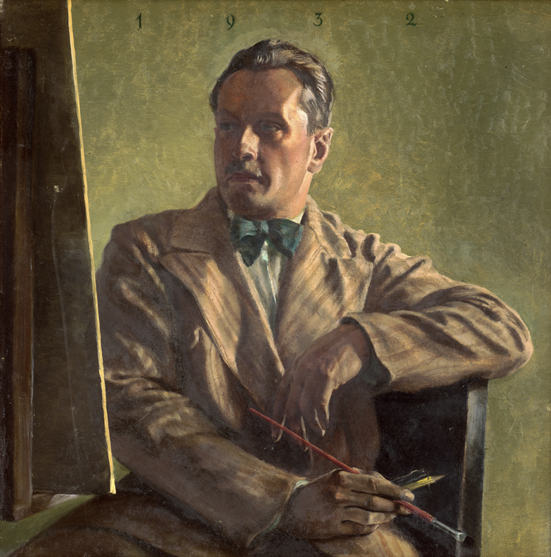 Lot 6211, Auction  125, Frank, Hans, Maler vor der Staffelei (Selbstbildnis oder Bildnis des Zwillingsbruders)