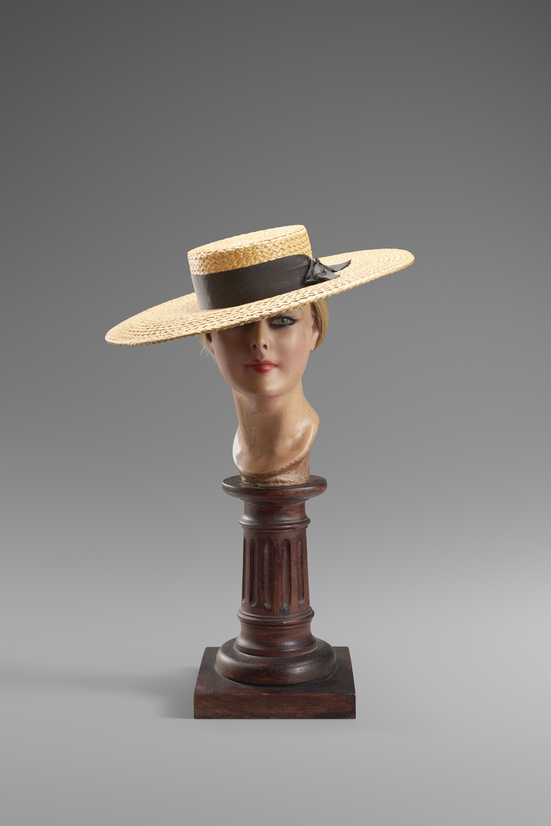Lot 6621, Auction  125, Strohhut, Eleganter Damenstrohhut