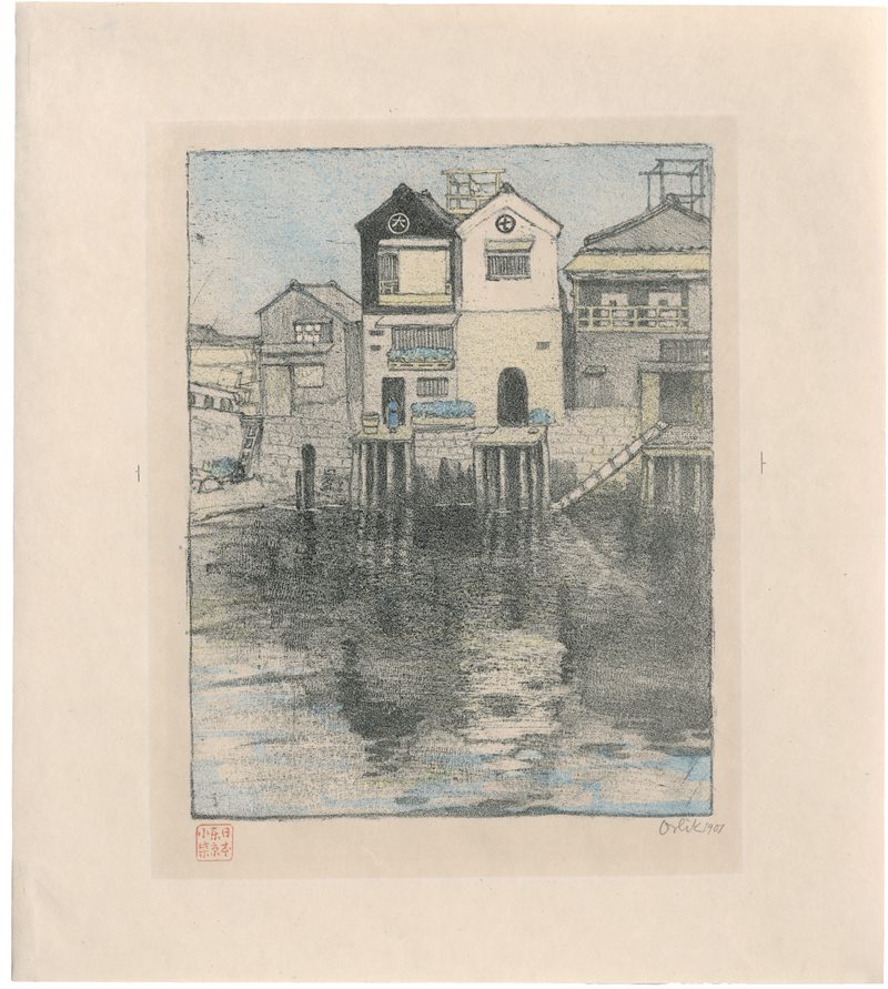 Lot 7031, Auction  125, Orlik, Emil, Yeddo-Bashi, Tokio