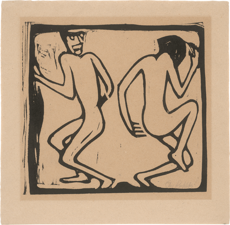 Lot 7073, Auction  125, Rohlfs, Christian, Zwei Tanzende