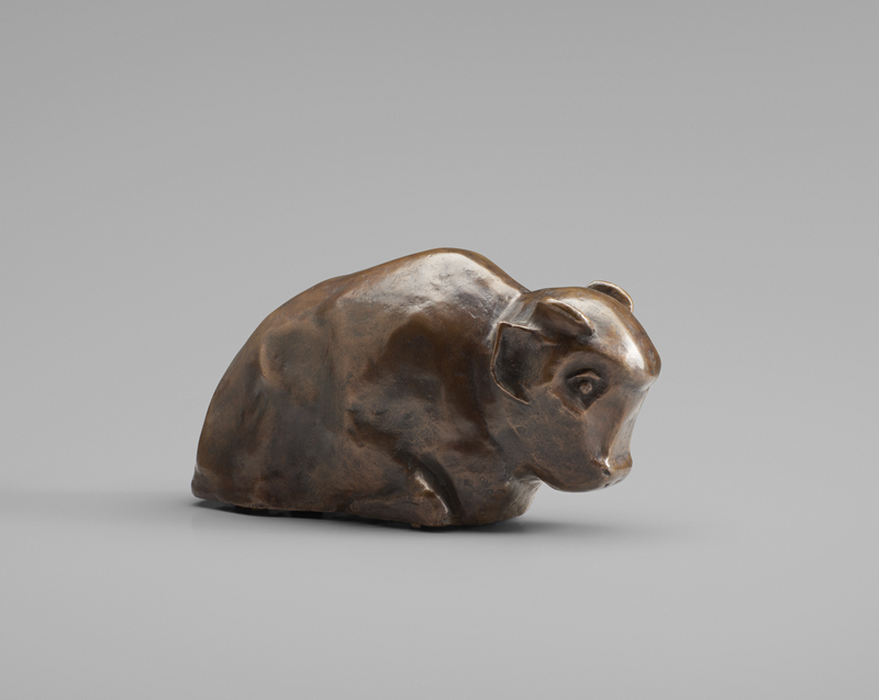 Lot 7096, Auction  125, Albert-Lasard, Lou, Kleiner Bison