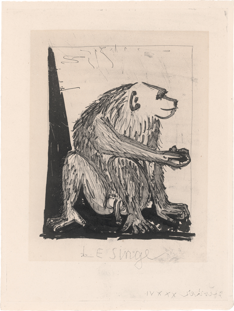 Lot 7196, Auction  125, Picasso, Pablo, Le Singe