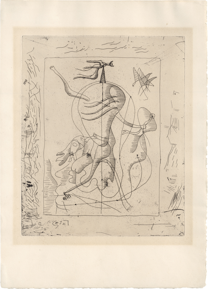 Lot 7200, Auction  125, Braque, Georges, Théogonie d'Hésiode (Suite Vollard, Blatt o)