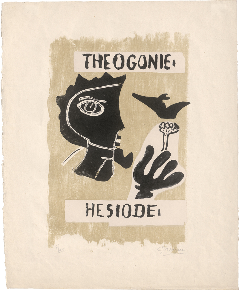 Lot 7201, Auction  125, Braque, Georges, Theogonie IV