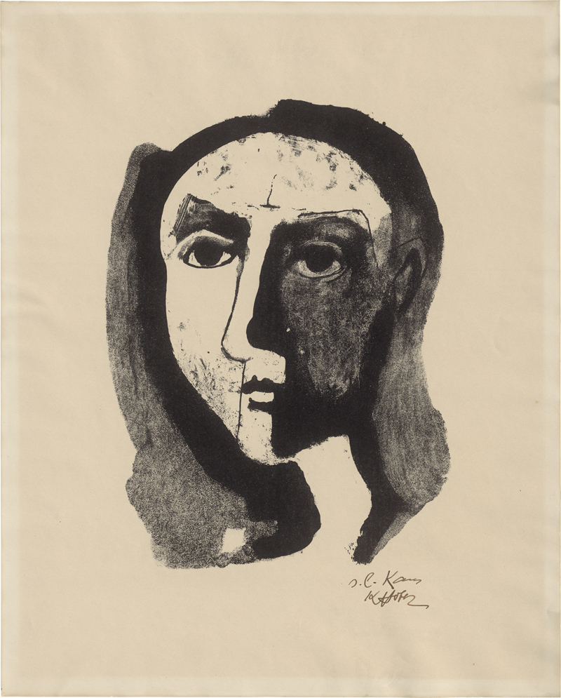 Lot 7219, Auction  125, Hofer, Karl, Frauenkopf II