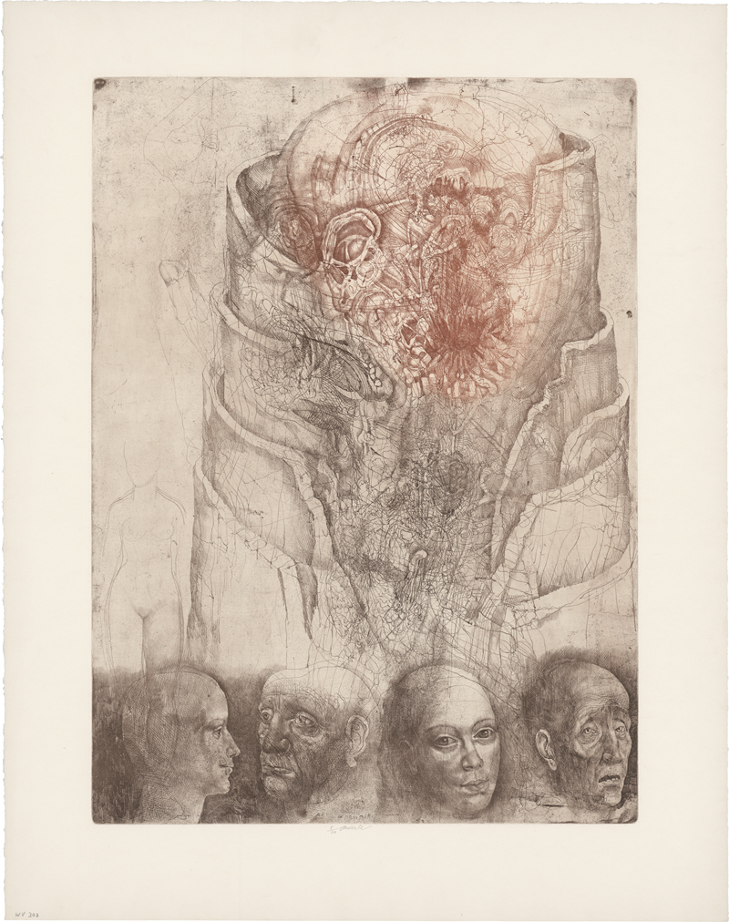 Lot 7321, Auction  125, Anderle, Jiří, Turm zu Babel, oder: Hommage to Milan Sládek