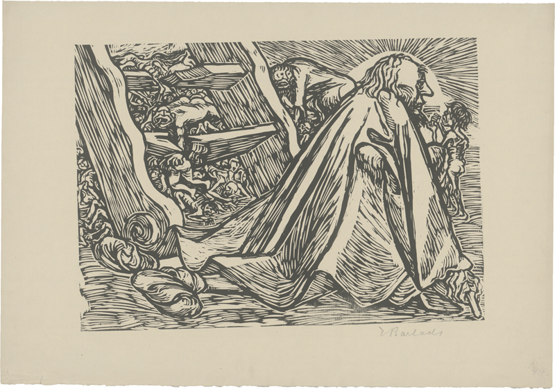 Lot 8005, Auction  125, Barlach, Ernst, Der göttliche Bettler