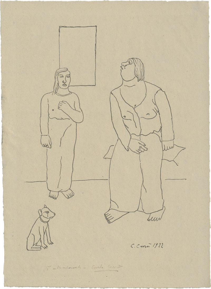 Lot 8026, Auction  125, Carrà, Carlo, I Saltimbanchi