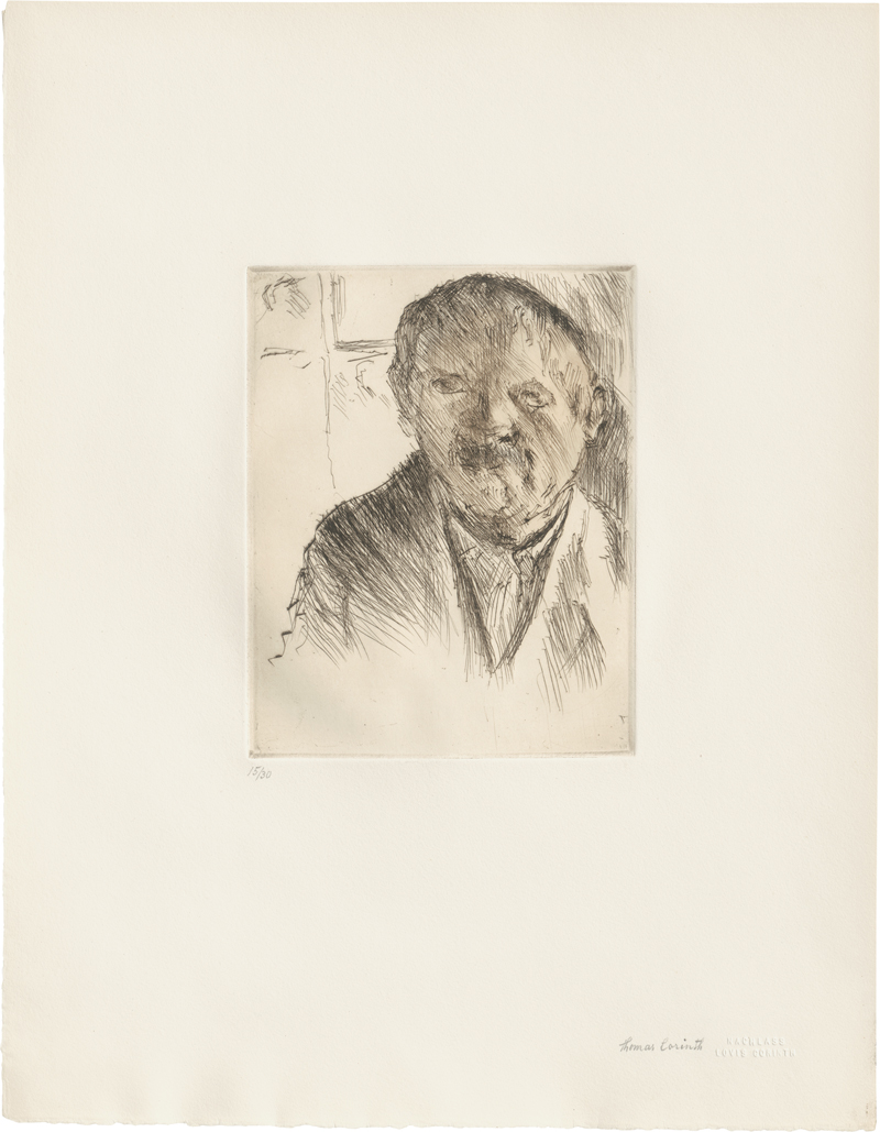 Lot 8034, Auction  125, Corinth, Lovis, Eight unpublished Drypoints