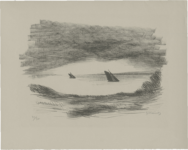 Lot 8122, Auction  125, Marcks, Gerhard, Segelschiffe