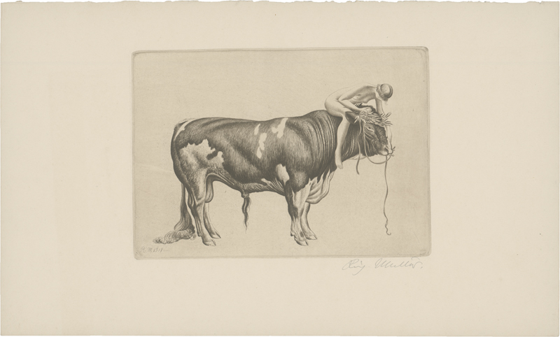 Lot 8135, Auction  125, Müller, Richard, Die Stärkere