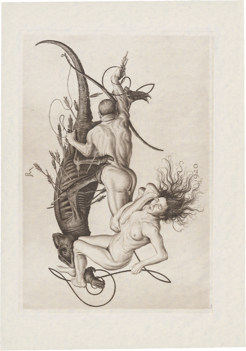 Lot 8136, Auction  125, Müller, Richard, Bogenschütze IV