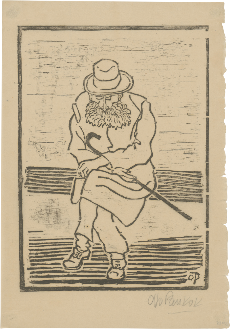 Lot 8143, Auction  125, Pankok, Otto, Sitzender Mann