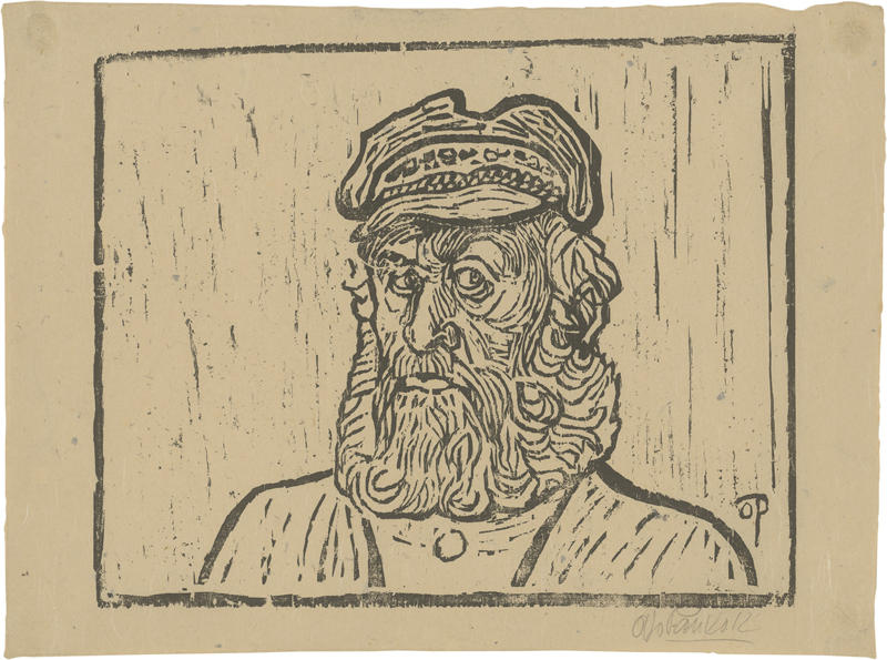 Lot 8144, Auction  125, Pankok, Otto, Selbst mit Mütze
