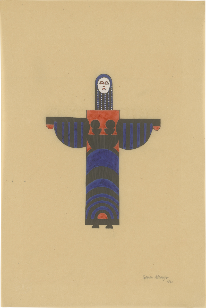 Lot 8163, Auction  125, Schreyer, Lothar, Farbform 6 aus Bühnenwerk "Kindersterben"