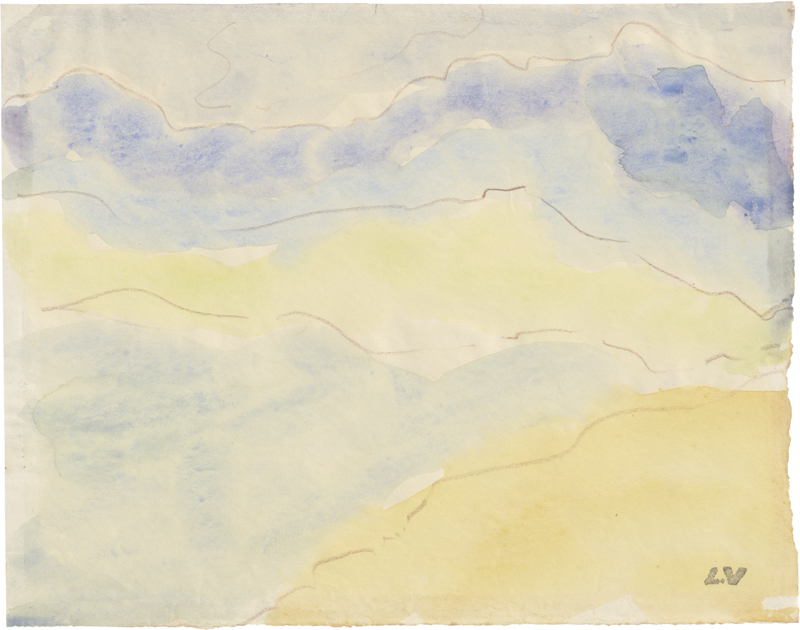 Lot 8185, Auction  125, Valtat, Louis, Küstenlandschaft Gelb-Blau