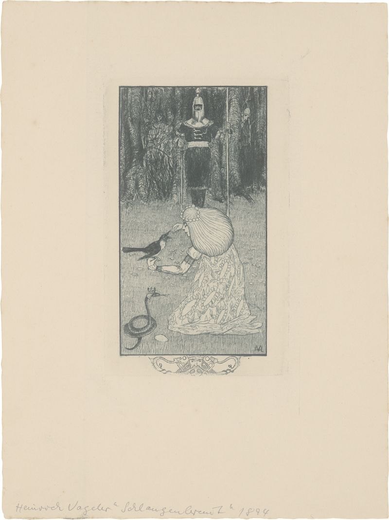 Lot 8191, Auction  125, Vogeler, Heinrich, Schlangenbraut