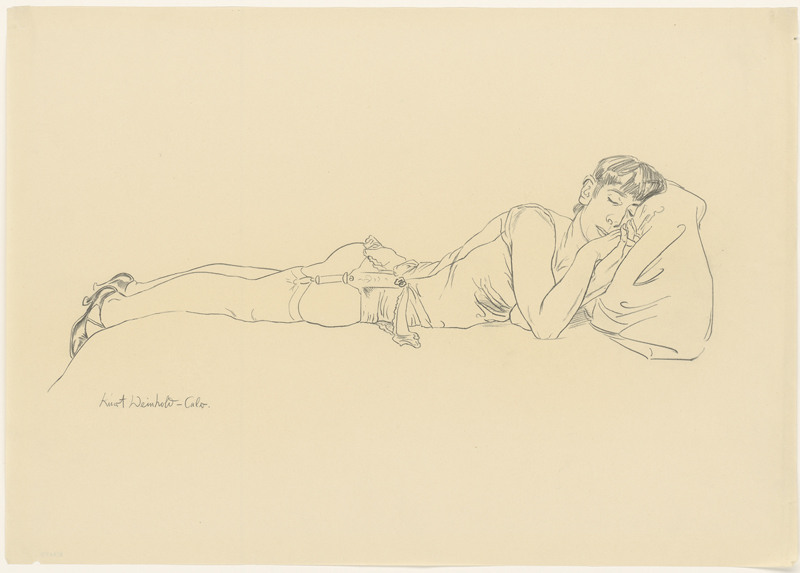 Lot 8197, Auction  125, Weinhold, Kurt, Liegende
