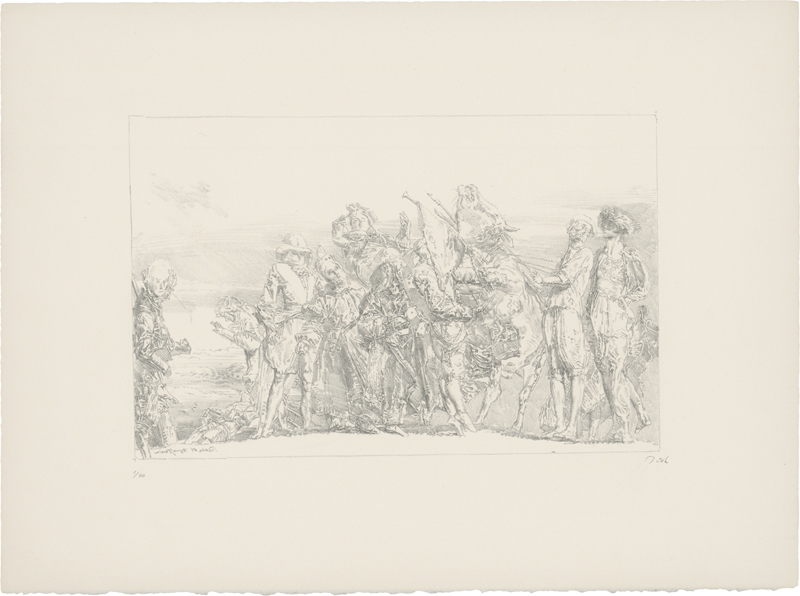 Lot 8422, Auction  125, Tübke, Werner, Letzte Wahrnehmungen II