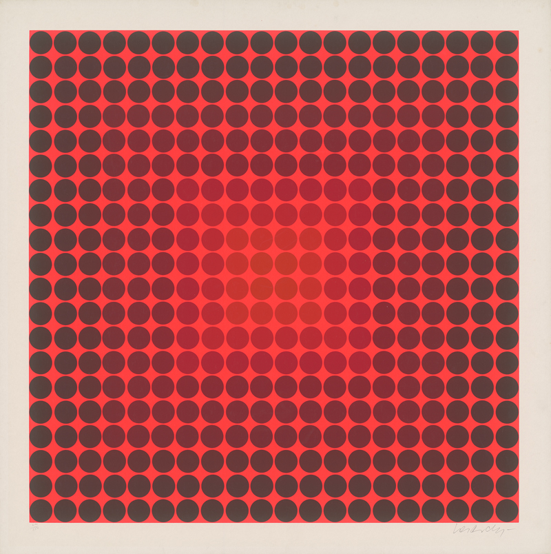 Lot 8427, Auction  125, Vasarely, Victor, Pokol BF