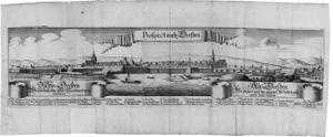 Lot 200, Auction  126, Weck, Anton, Der Chur-Fürstlichen ... Haupt-Vestung Dresden. Nürnberg, C. S. Froberger für J. Hoffmann, 1680. - Zweiter Druck