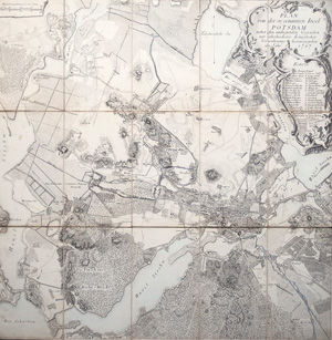Lot 237, Auction  126, Reymann, Gottlob Daniel, Topographischer Plan der Gegend um Berlin
