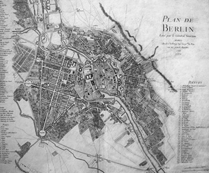 Lot 241, Auction  126, Schmettau, Samuel Graf von und , Plan de Berlin
