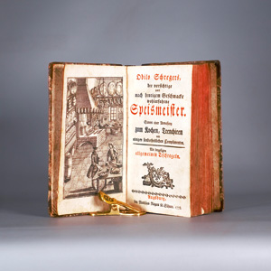 Lot 435, Auction  126, Schreger, Odilo, Der vorsichtige und nach heutigem Geschmacke wohlerfahrene Speismeister