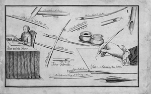 Lot 1240, Auction  126, Geißler, Johann Friedrich Wilhelm, Anleitung zu dem Dreßdner Cantzley-Ductu. Dresden um 1750