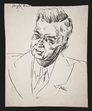 Lot 3085, Auction  126, Dolbin, Benedikt Fred, 2 Portraits von Douglas Moore