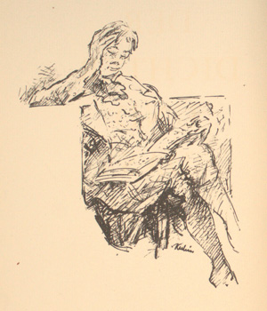 Lot 3383, Auction  126, Tuchmann, Emil und , Der Dichter und das Buch. Berlin 1930. - Mit Lithographie von A. Kubin