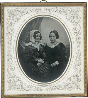 Lot 4031, Auction  126, Daguerreotypes, Portrait of a mother with her daughter