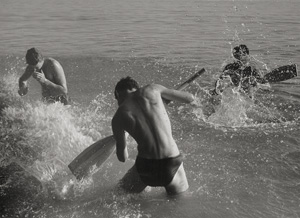 Lot 4169, Auction  126, List, Herbert, Young men in water