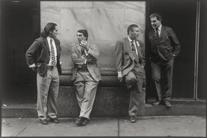 Lot 4189, Auction  126, Mondhe, Papu Pramod, Wall Street Brokers Wearing Armani Suits