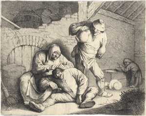 Lot 5014, Auction  126, Basse, Willem, L'Épouilleuse (Die lausende Bäuerin).